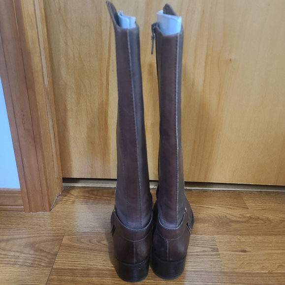 Franco Sarto Brown Riding Boots Size 9 - Picture 3 of 8